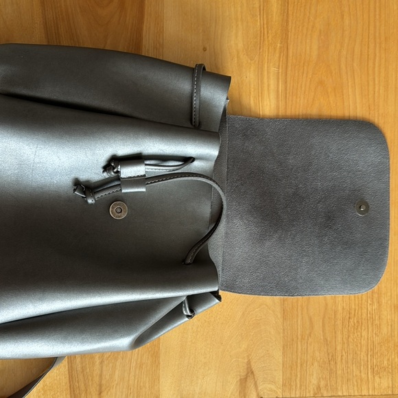 Zara leather backpack - Picture 3 of 6